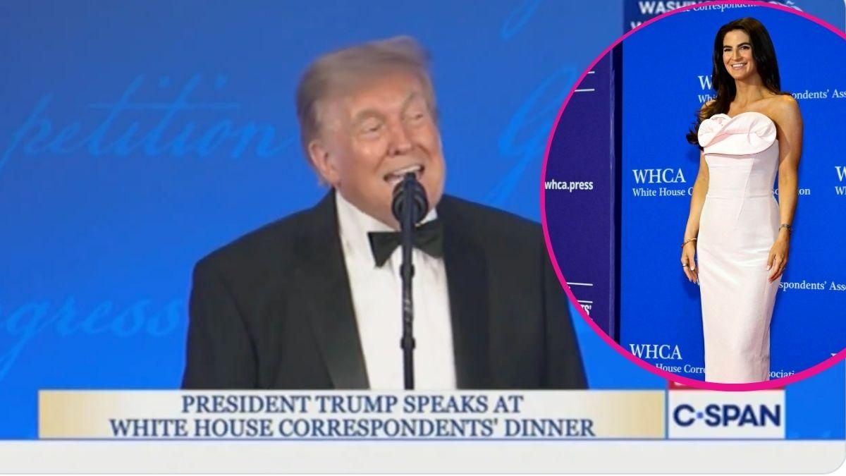 image of Donald Trump and Kaitlan Collins