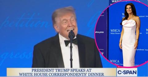 image of Donald Trump and Kaitlan Collins