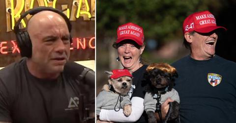 split of Joe Rogan and MAGA.