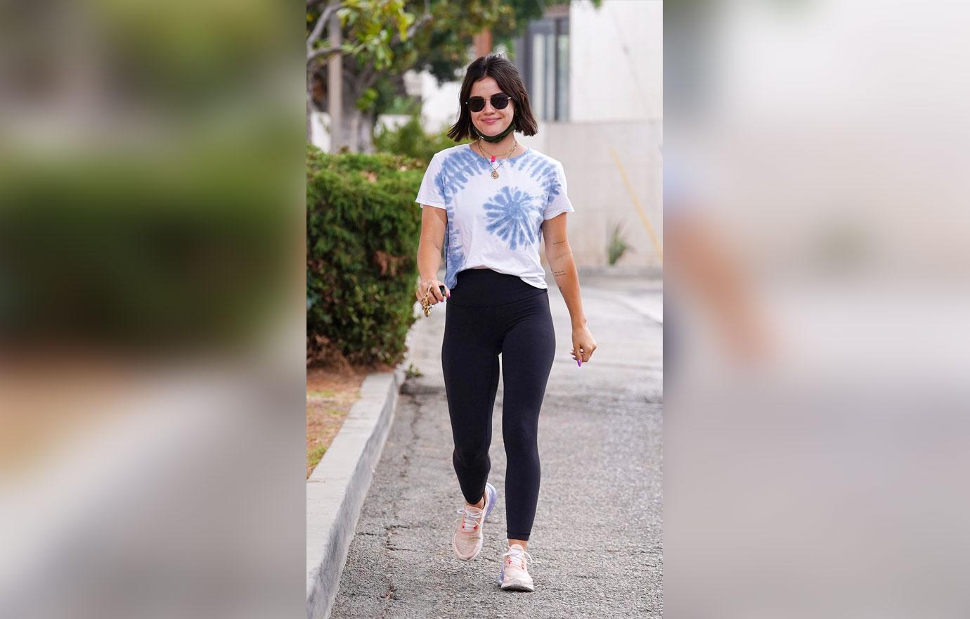 lucy hale out and about in la