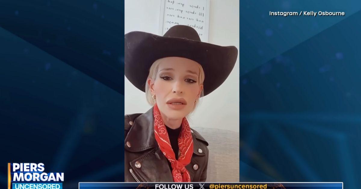 Image of Kelly Osbourne deleted a video addressing haters.