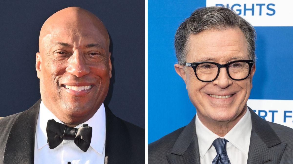 who is byron allen stephen colbert late show time slot