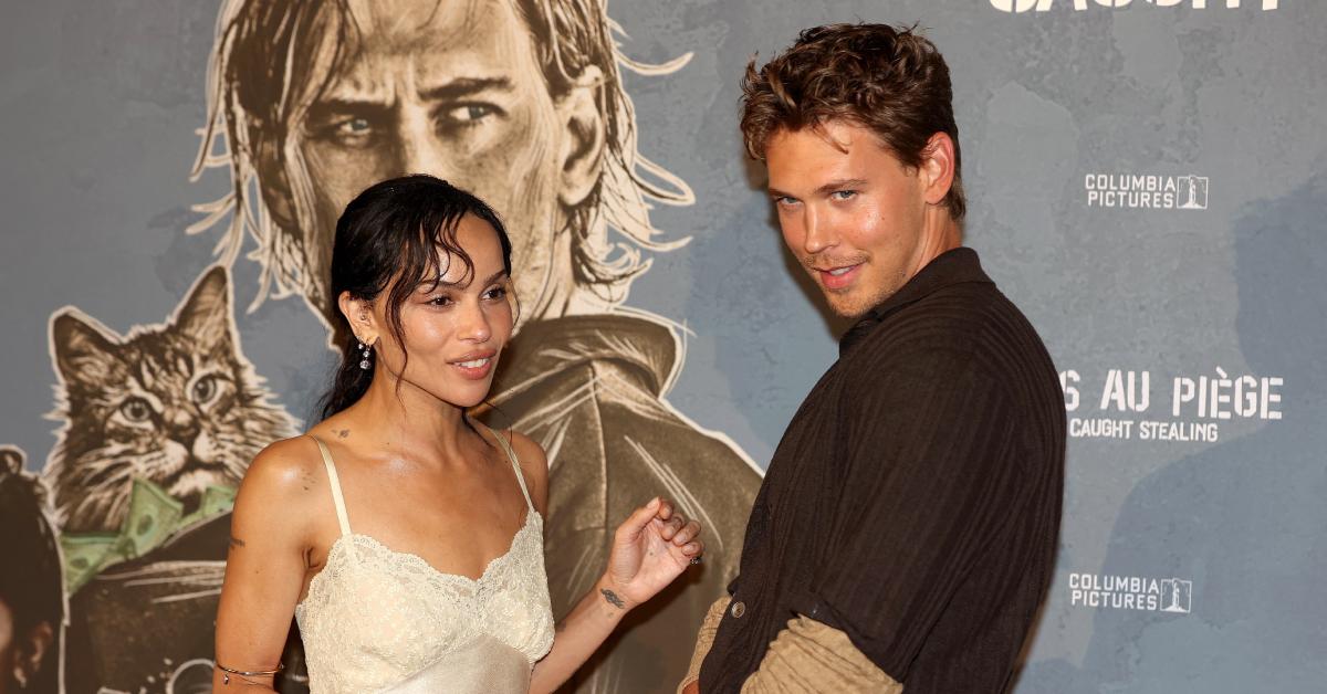 Image of Zoë Kravitz also recently sparked romance rumors with her 'Caught Stealing' costar Austin Butler.