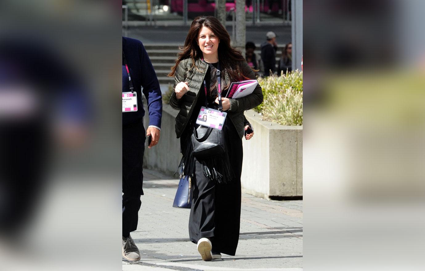 monica lewinsky says bill clinton should want to apologize affair scandal