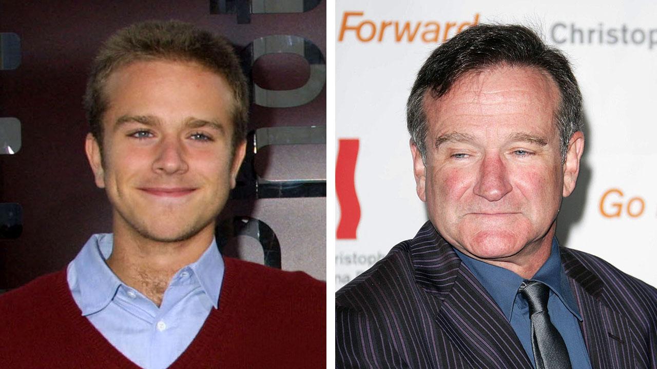 Photo of Zak Williams and Robin Williams
