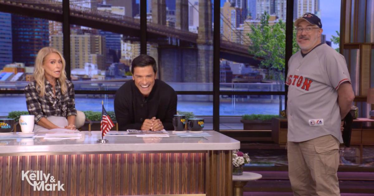 Image of Mark Consuelos was annoyed by the Yankees losing to the Red Sox on September 30.