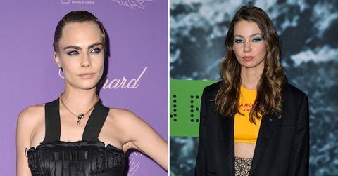 cara delevingne spotted girlfriend minke after admitting step back spotlight pp