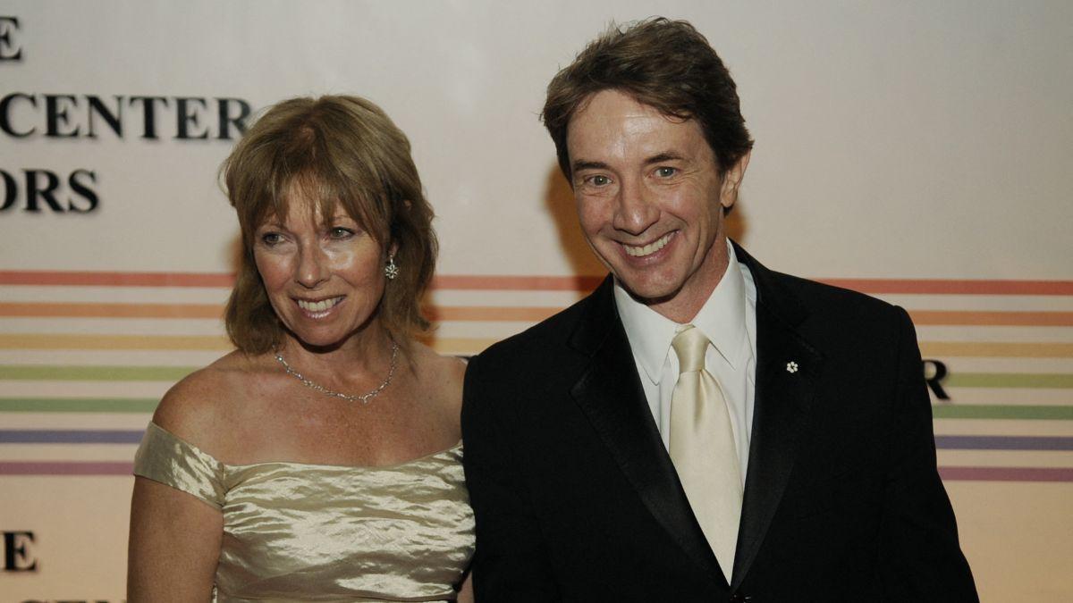 Image of Martin Short and his late wife, Nancy Dolman, shared three adopted kids.