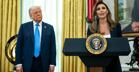 Photo of Donald Trump and Alina Habba