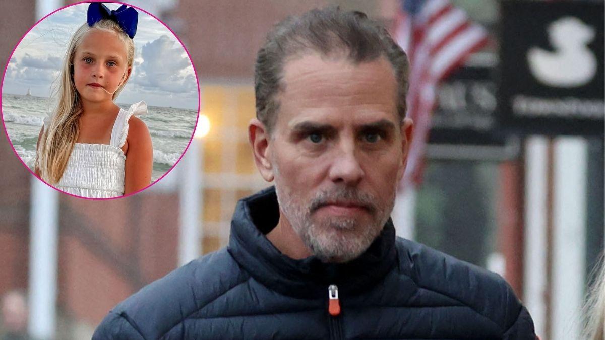 composite photo of hunter biden and daughter navy roberts