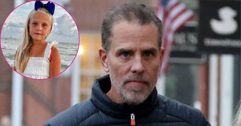 composite photo of hunter biden and daughter navy roberts