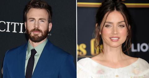 ana armas cant wait reunite chris evans pp