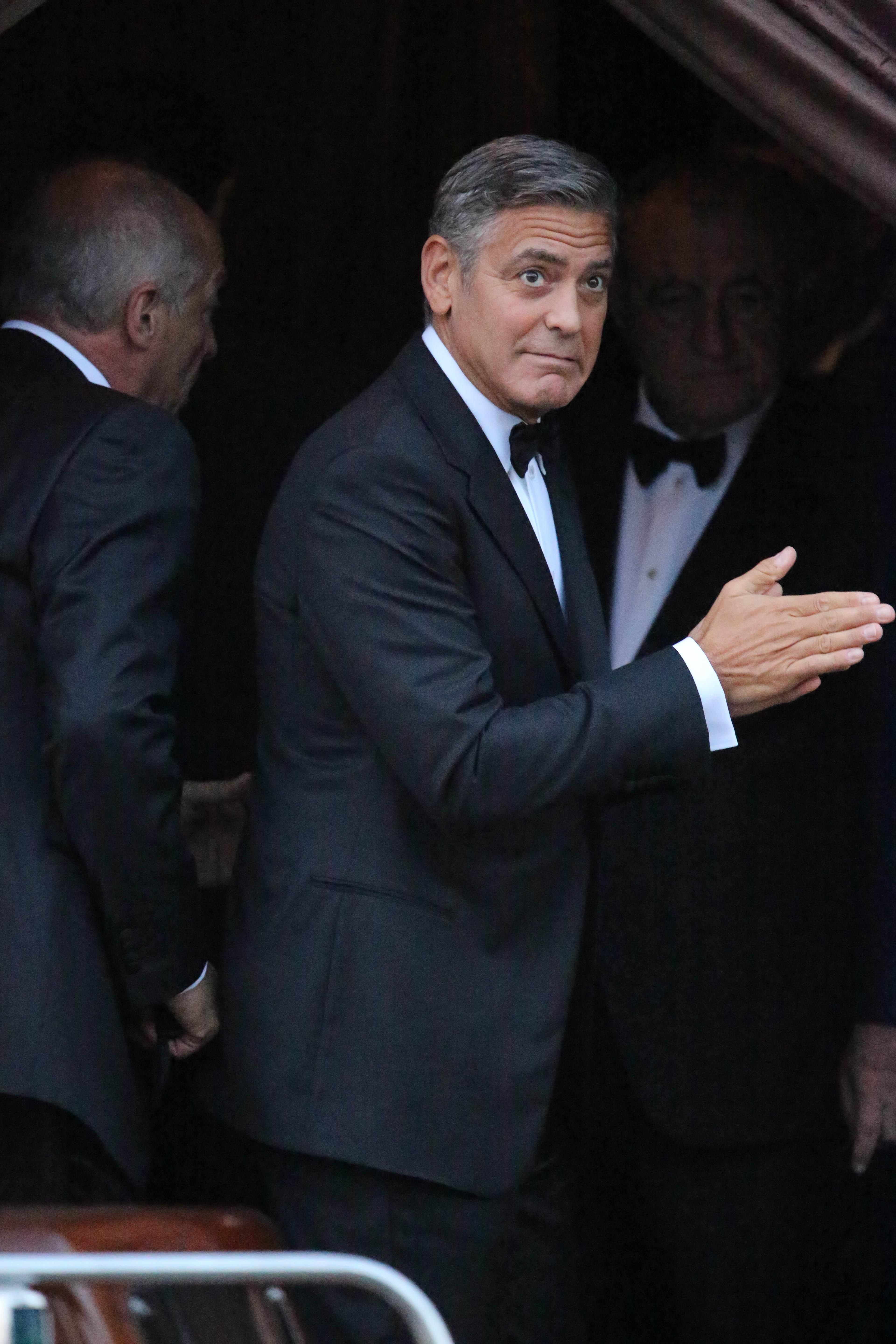 Wedding of George Clooney and Amal Alamuddin in Venice