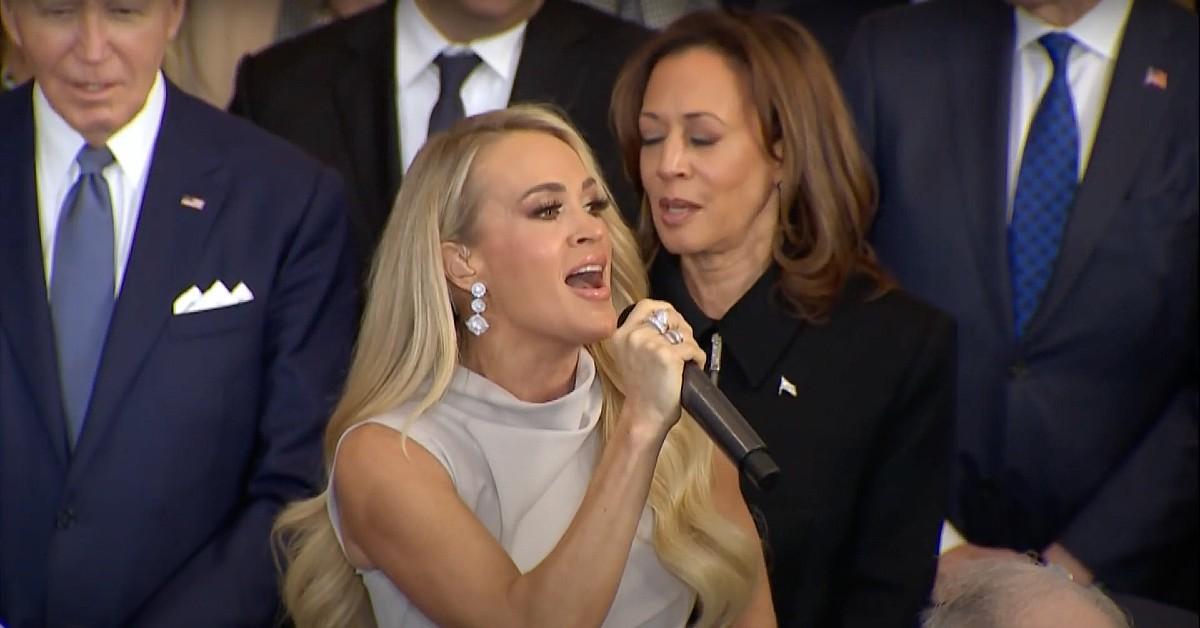 carrie underwood sabotaged music malfunction donald trump inauguration