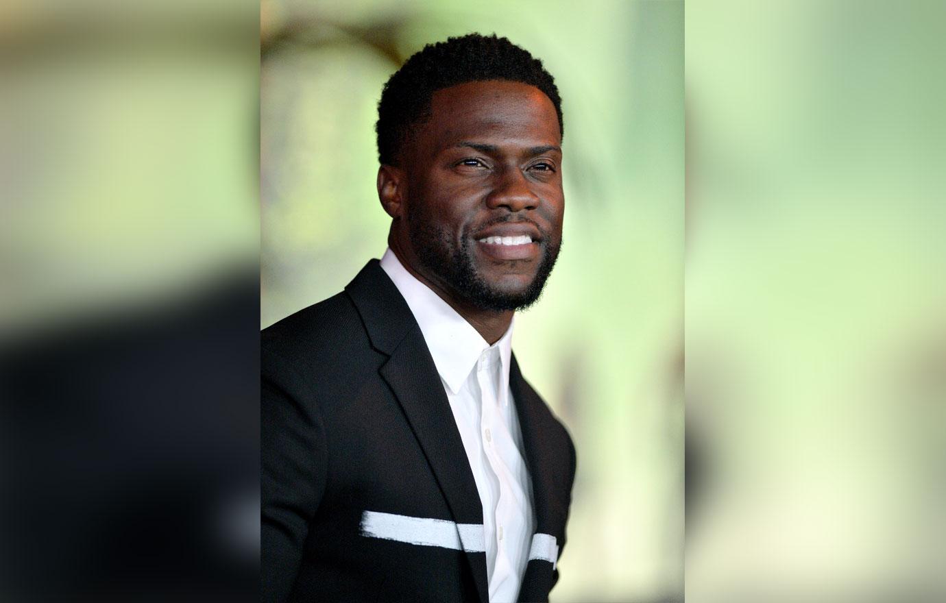 Kevin Hart Attends Jumanji: Welcome To the Jungle Premiere kevin hart spinal fracture