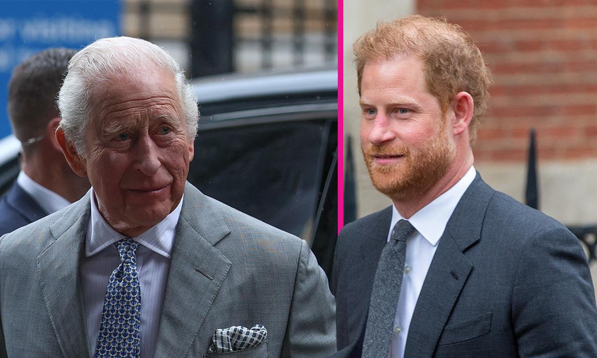 King Charles ,Prince Harry