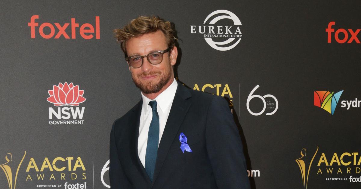 Photo of Simon Baker.