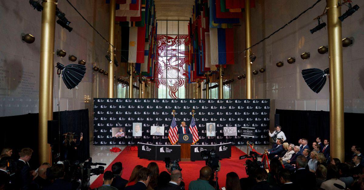 photo of Donald Trump said the 2025 Kennedy Center honorees are 'truly exceptional'