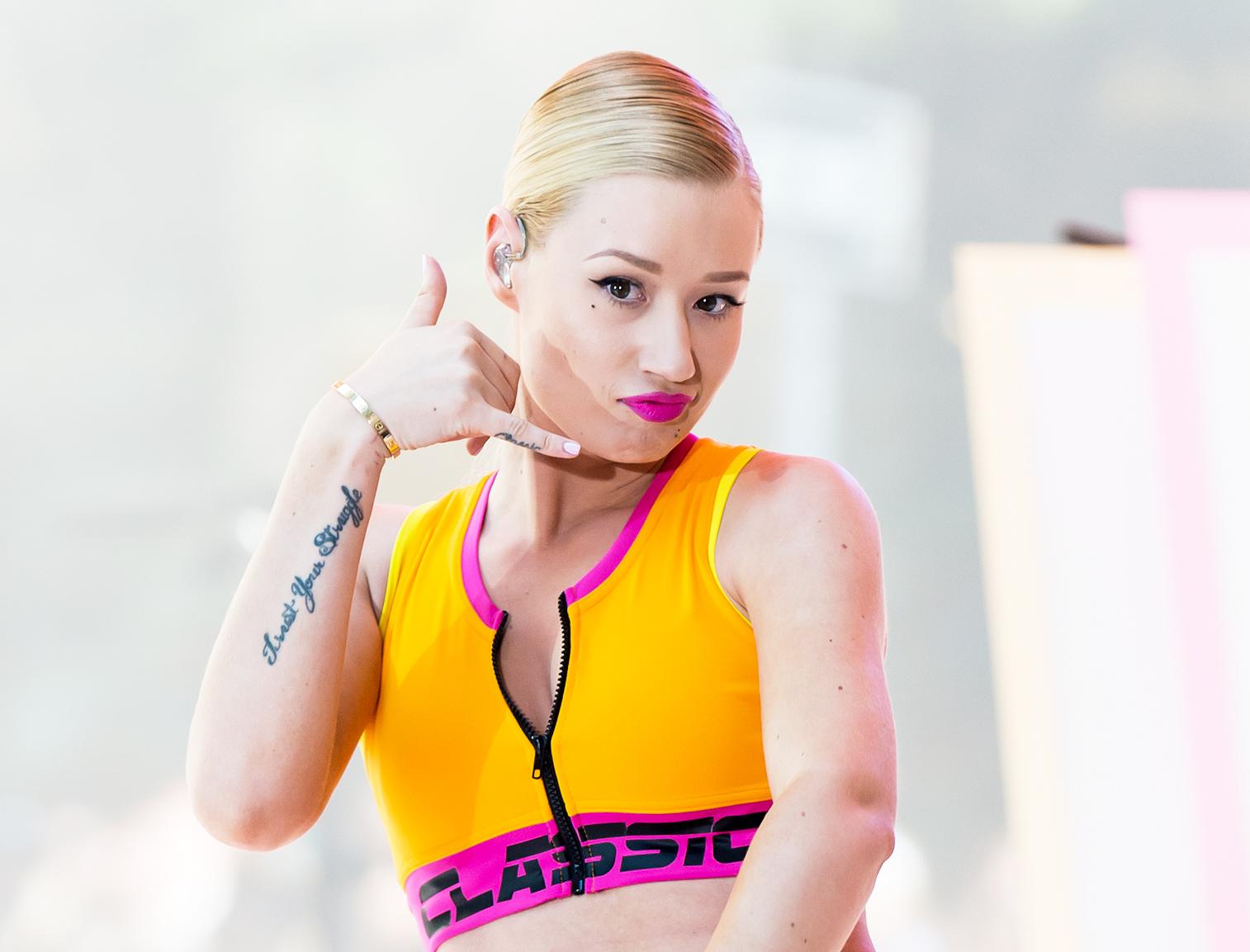 Iggy Azalea performs on NBC&#039;s &quot;Today&quot; during NBC&#039;s TODAY Show at Rockefeller Plaza in New York