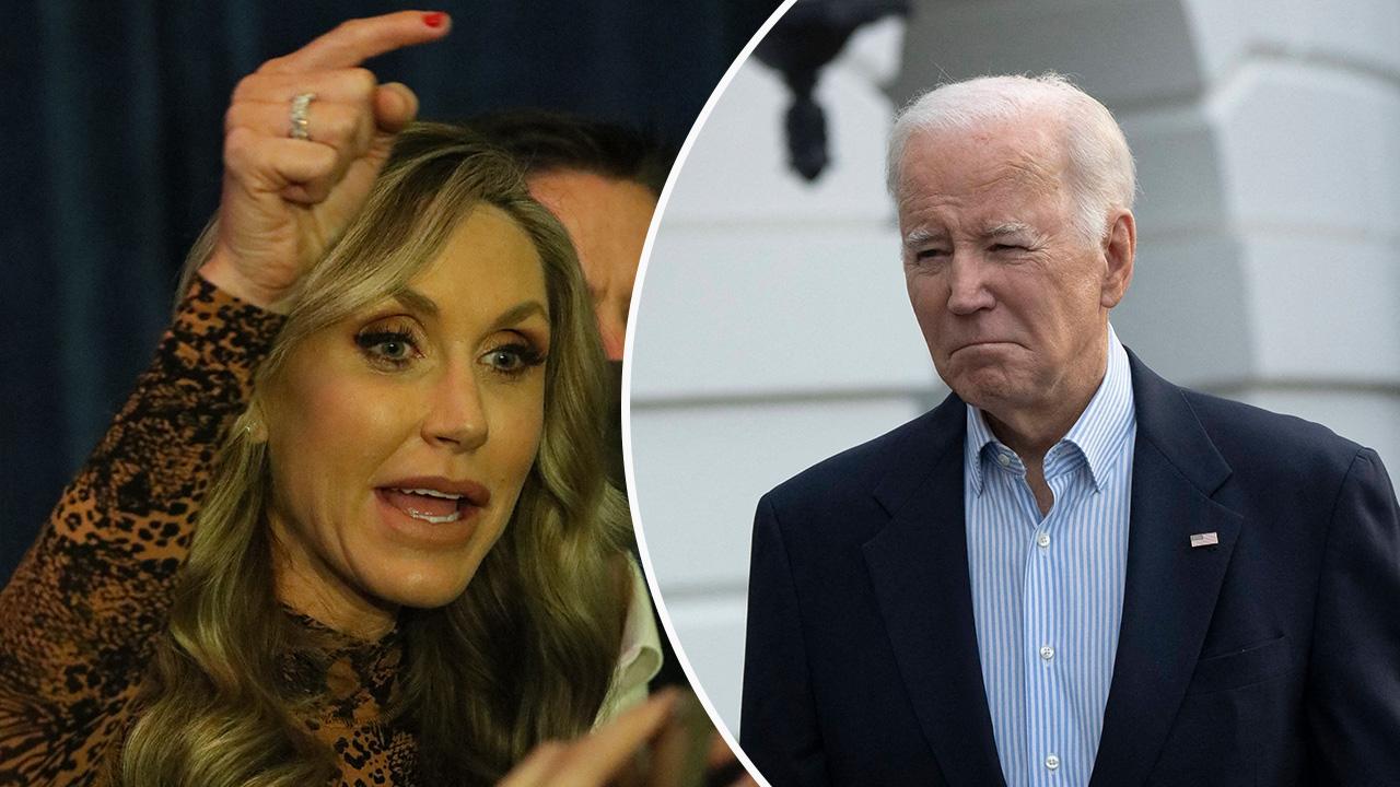 Image of Lara Trump's graph listed former President Joe Biden's cumulative inflation at 21.20 percent.