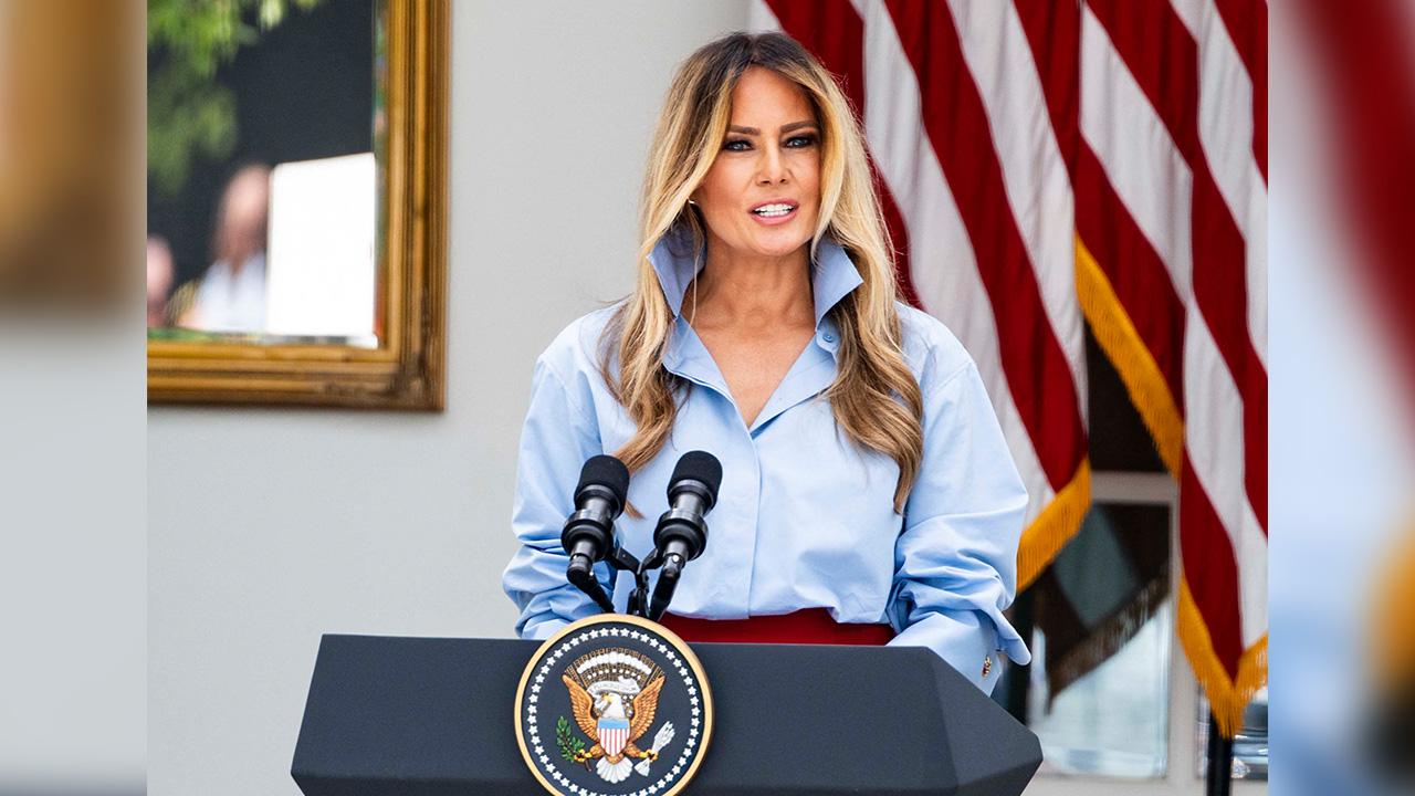 photo of Melania Trump admitted the family doesn't always have dinner together.