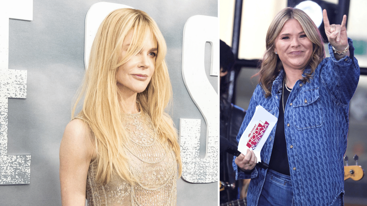 Nicole Kidman;Jenna Bush Hager