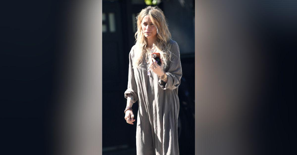 image of Paris Jackson was spotted crying during a walk in Malibu.