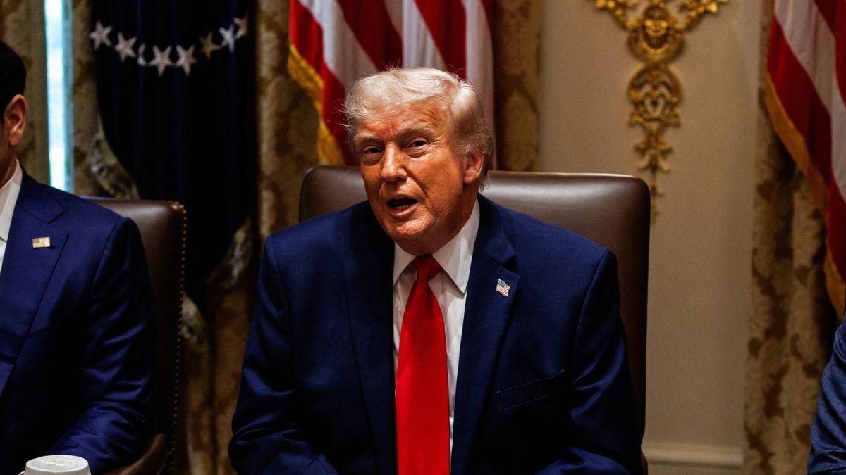 Image of His announcement came after he skipped his son's wedding.