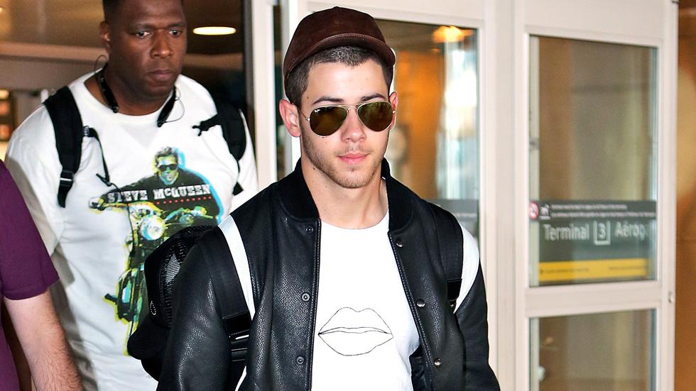 Nick Jonas arrives in Toronto for the Much Music Video Awards