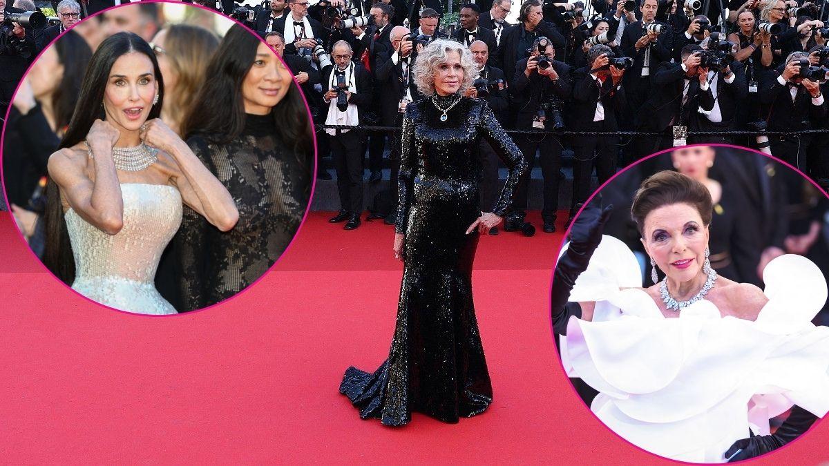 Photo of Demi Moore, Jane Fonda, Joan Collins