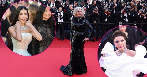 Photo of Demi Moore, Jane Fonda, Joan Collins