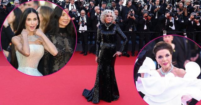 Photo of Demi Moore, Jane Fonda, Joan Collins