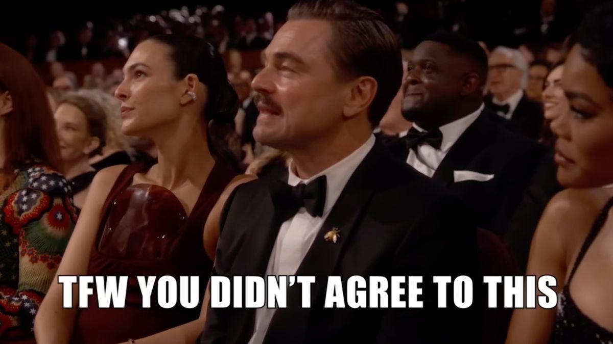 Photo of Conan O'Brien joked about Leonardo DiCaprio being 'the king of memes' in his monologue.