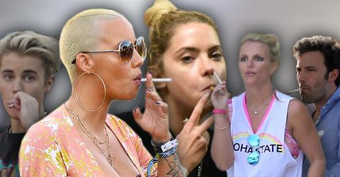 celebrity smokers revealed