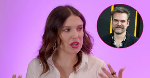 Photo of Millie Bobby Brown and David Harbour