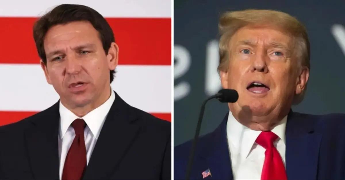 ron desantis donald trump