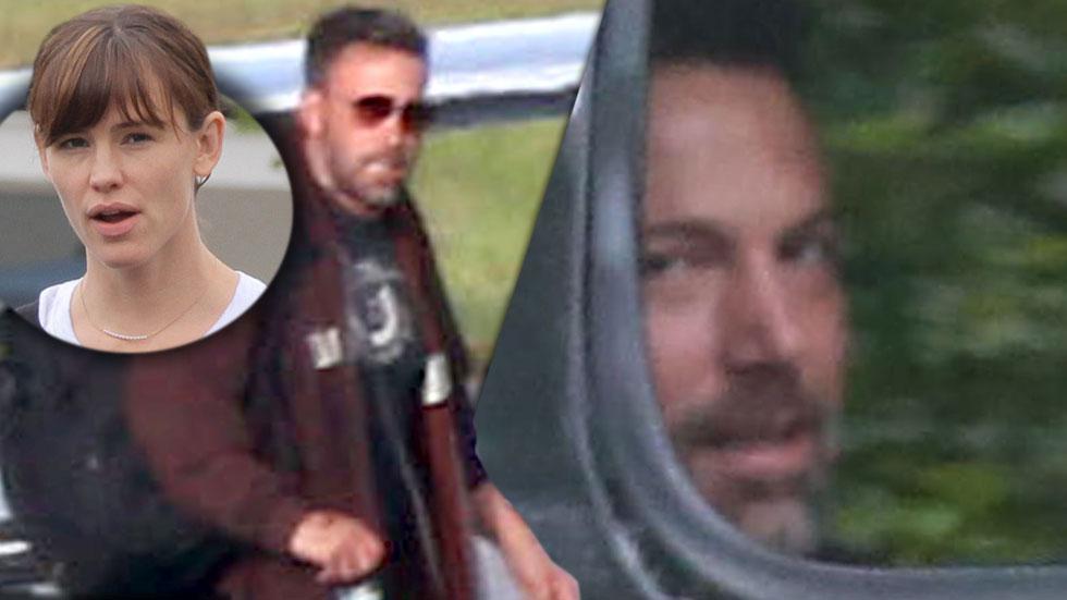 Ben affleck joins jennifer garner atlanta