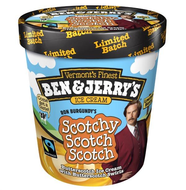 Anchorman ben jerrys