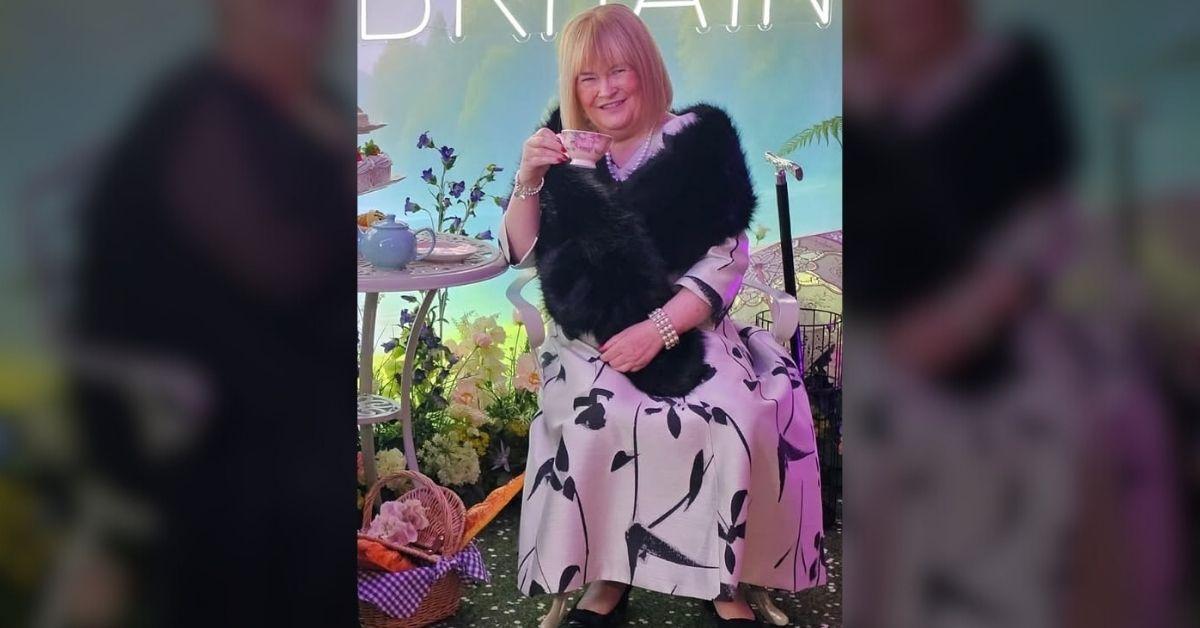 image of Susan Boyle looked absolutely stunning at the Pride of Britain Awards.