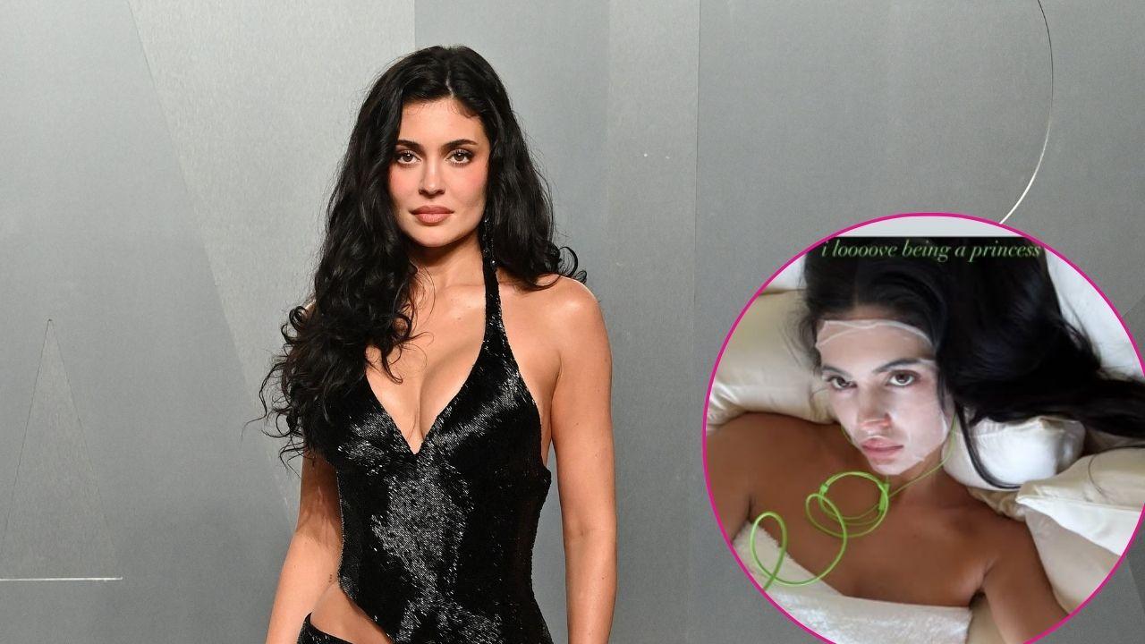 Image of Kylie Jenner gave fans a glimpse into her summer.