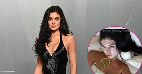 Image of Kylie Jenner gave fans a glimpse into her summer.