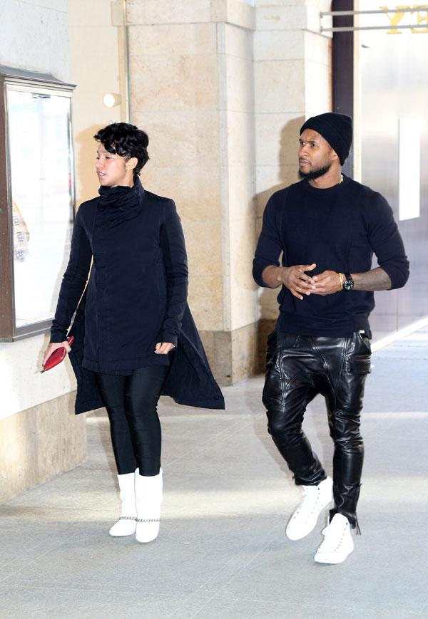 Usher grace married3