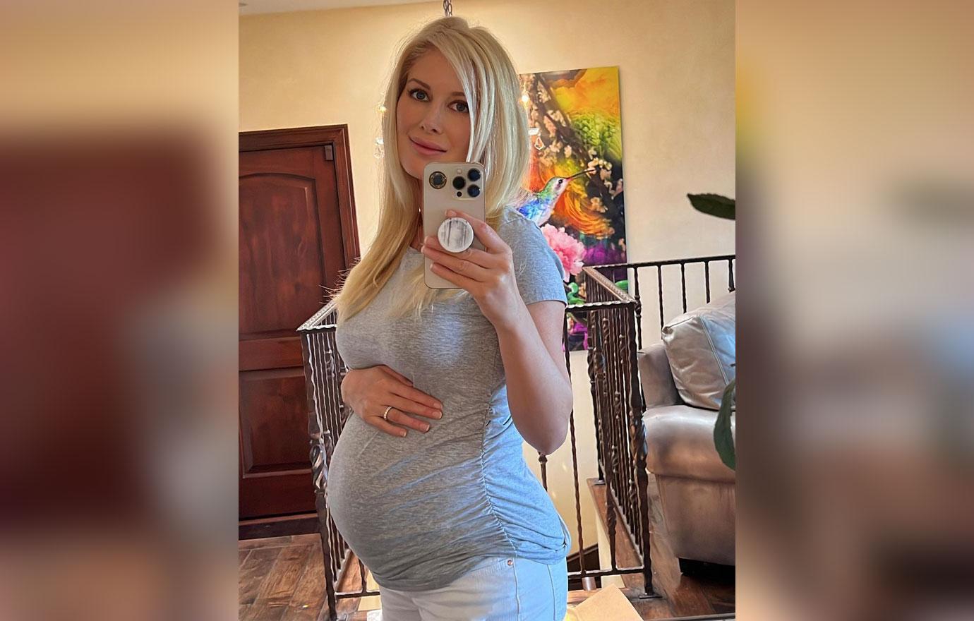 pregnant heidi montag nude maternity shoot