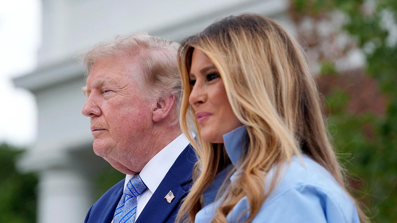 photo of Melania Trump was out of the spotlight for over a month.