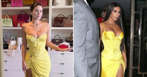 Split of Kylie Jenner; Kim Kardashian.