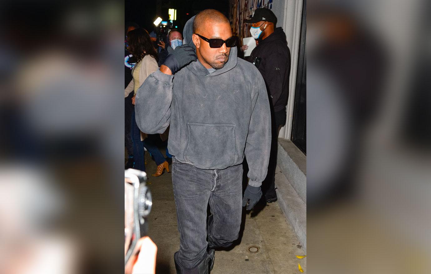 kanye west investigated battery pushed someone jail time julia fox date