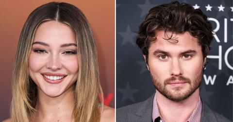 Composite photo of Madelyn Cline and Chase Stokes.