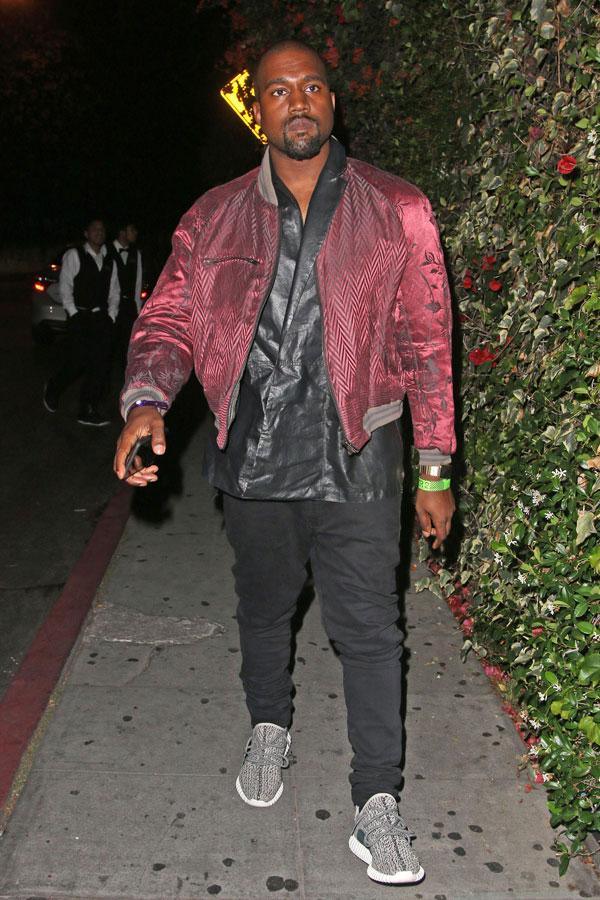 Kanye west night out