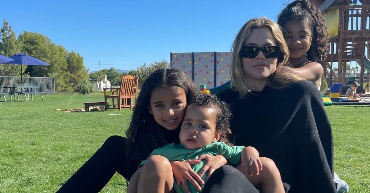 Khloe Kardashian Shares Photos With Niece Dream(02)