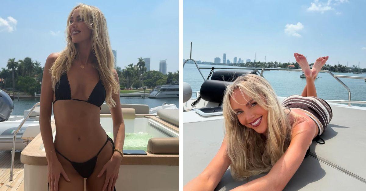 image of Annie Knight told a news outlet that Bonnie Blue is lying about attending the annual event.